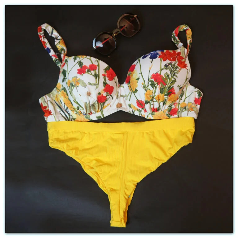 Shiware Sunshine Floral Bikini Set